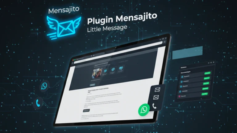 Plugin Mensajito para WordPress desarrollado por Código-Ed disponible en el repositorio oficial