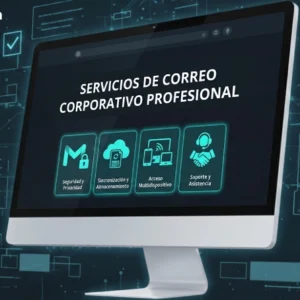 Venta de correo corporativo para profesionistas.