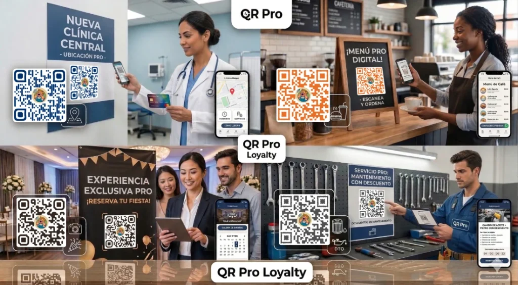 AnuncioQR.Click - Ejempos de uso